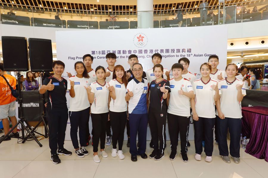 蒙德揚先生期望運動員能透過交流團親身了解及感受國際大型賽事，及為香港運動員打氣。