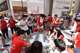 Summer interns and volunteers of Shun Hing Group used canned food to build the structure – ‘Classic National Rice Cooker’, conveying the message that every grain involved tough labor and encouraged a food culture with minimal kitchen waste.