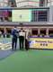 Mr. Naohito Hoshide presented the prizes to the Stables Assistant responsible for the Best Turned Out Horse of Panasonic Cup. And Mr. David Mong, Chairman and CEO of Shun Hing Group joined the group-photo taking to share the happiness as well.