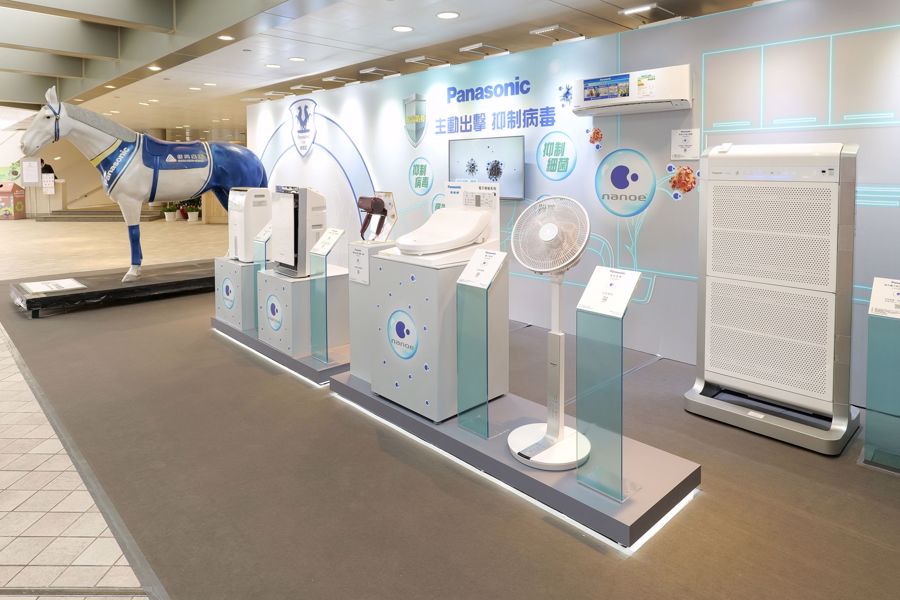 A series of latest nanoe® products were displayed at the Member’s Enclosure of Shatin Racecourse.