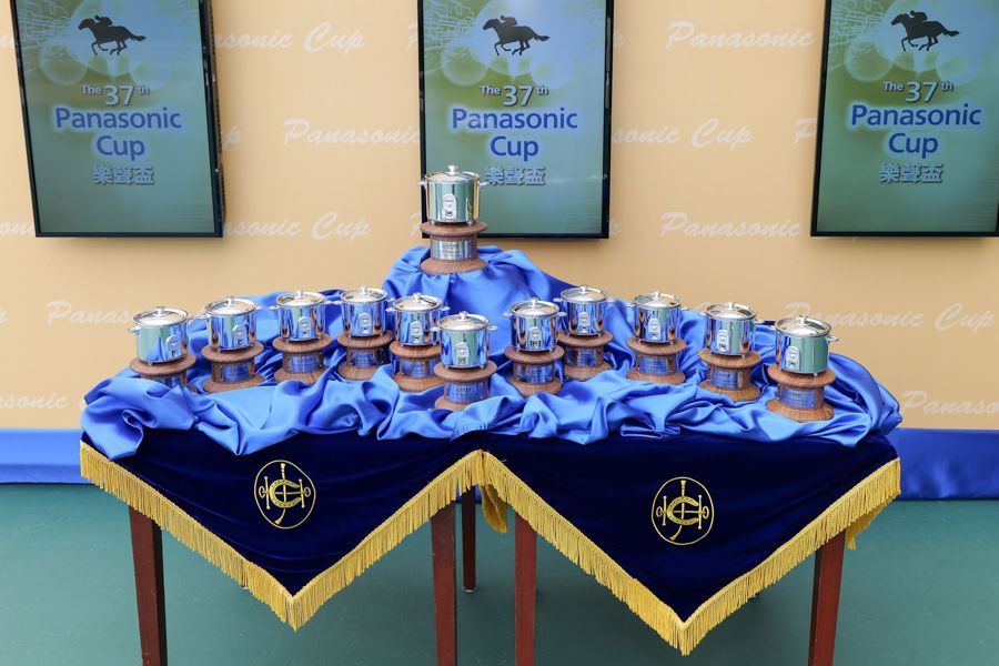 The trophies for this year’s Panasonic Cup were newly designed with the outlook of our classic product Panasonic Rice Cooker.